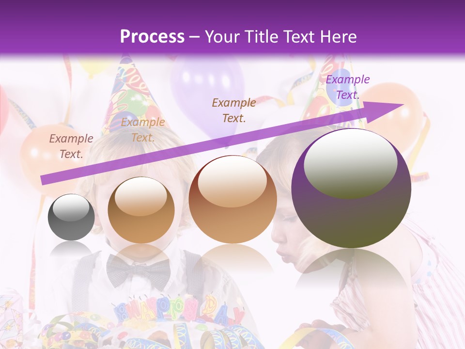 Cute Surprise Chaplet PowerPoint Template