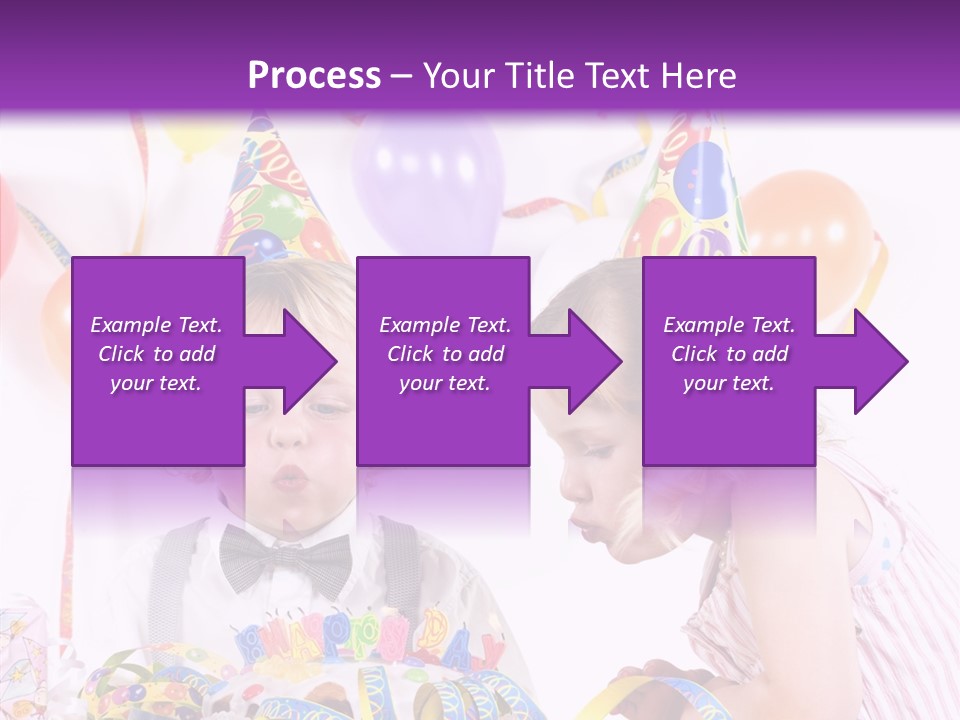 Cute Surprise Chaplet PowerPoint Template
