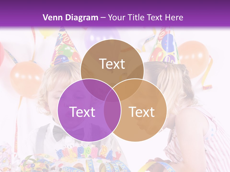 Cute Surprise Chaplet PowerPoint Template