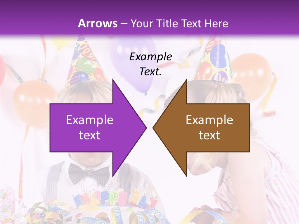 Cute Surprise Chaplet PowerPoint Template