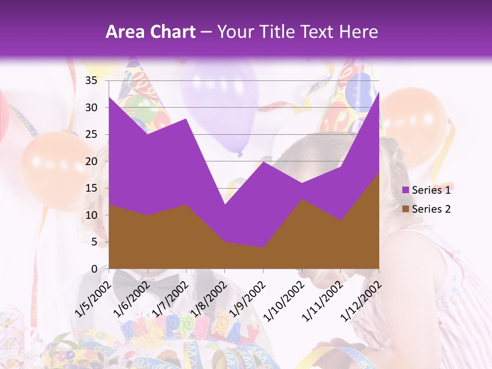 Cute Surprise Chaplet PowerPoint Template