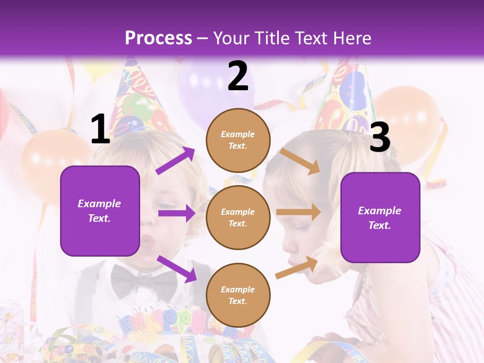 Cute Surprise Chaplet PowerPoint Template
