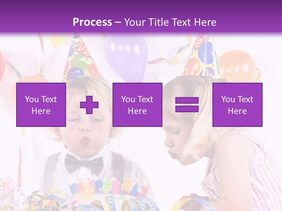 Cute Surprise Chaplet PowerPoint Template