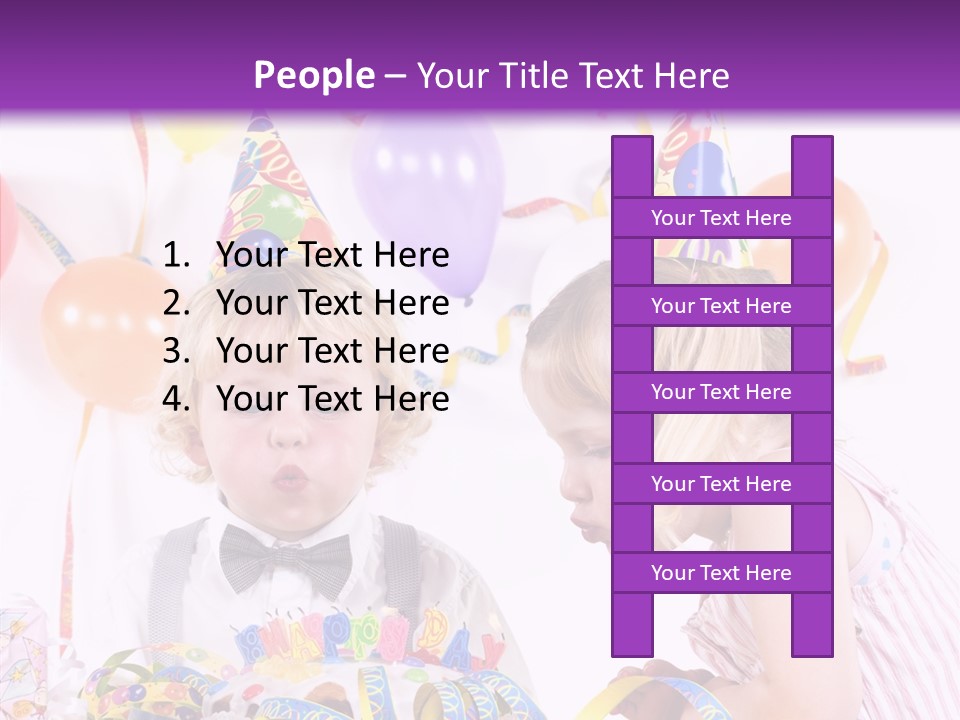 Cute Surprise Chaplet PowerPoint Template