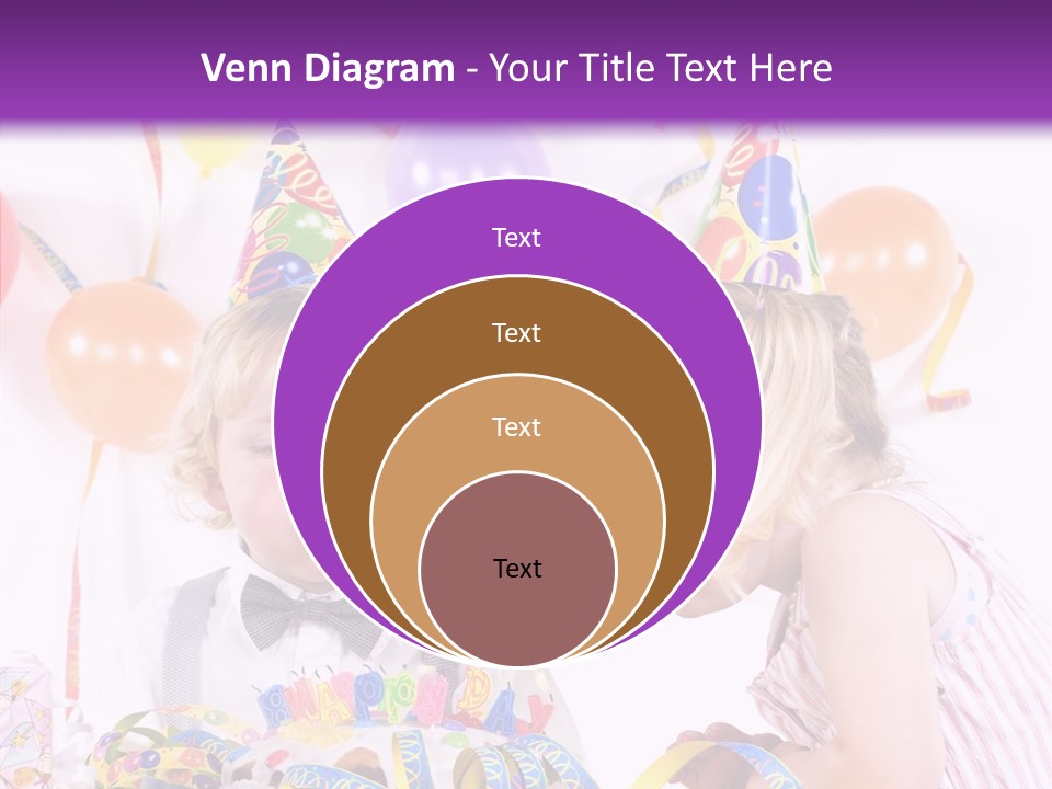 Cute Surprise Chaplet PowerPoint Template