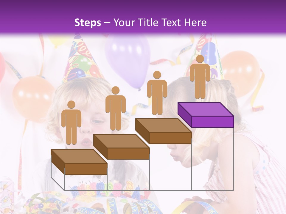 Cute Surprise Chaplet PowerPoint Template