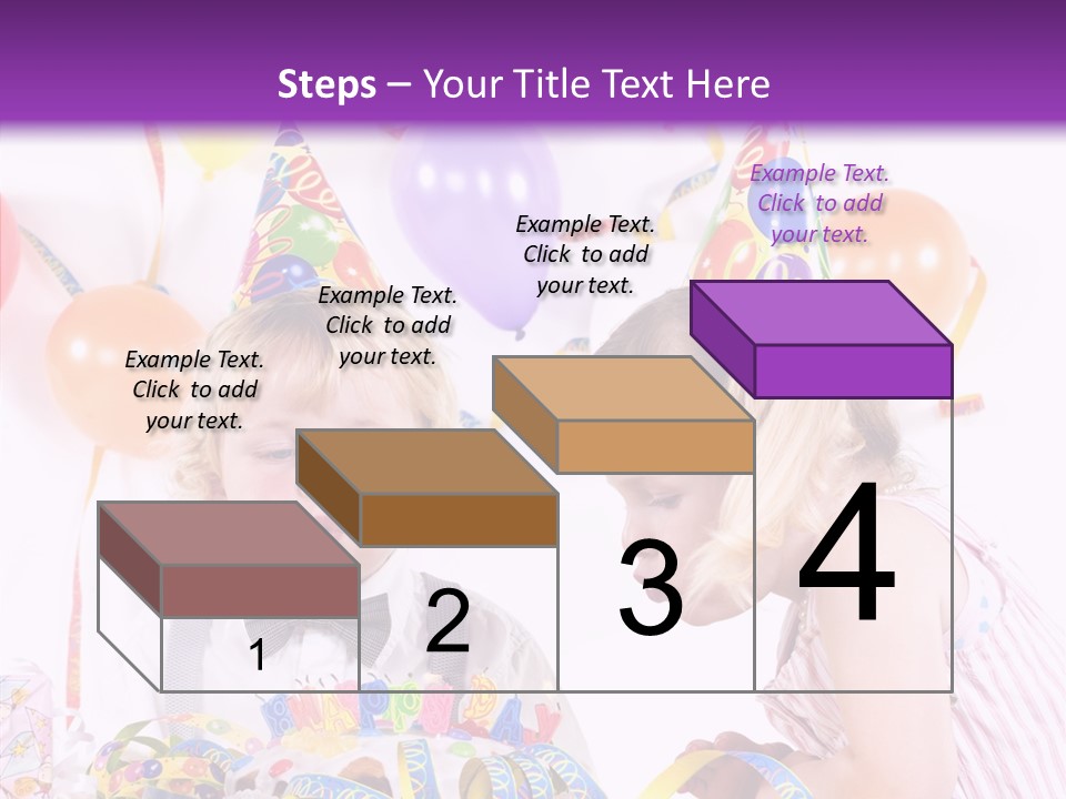 Cute Surprise Chaplet PowerPoint Template