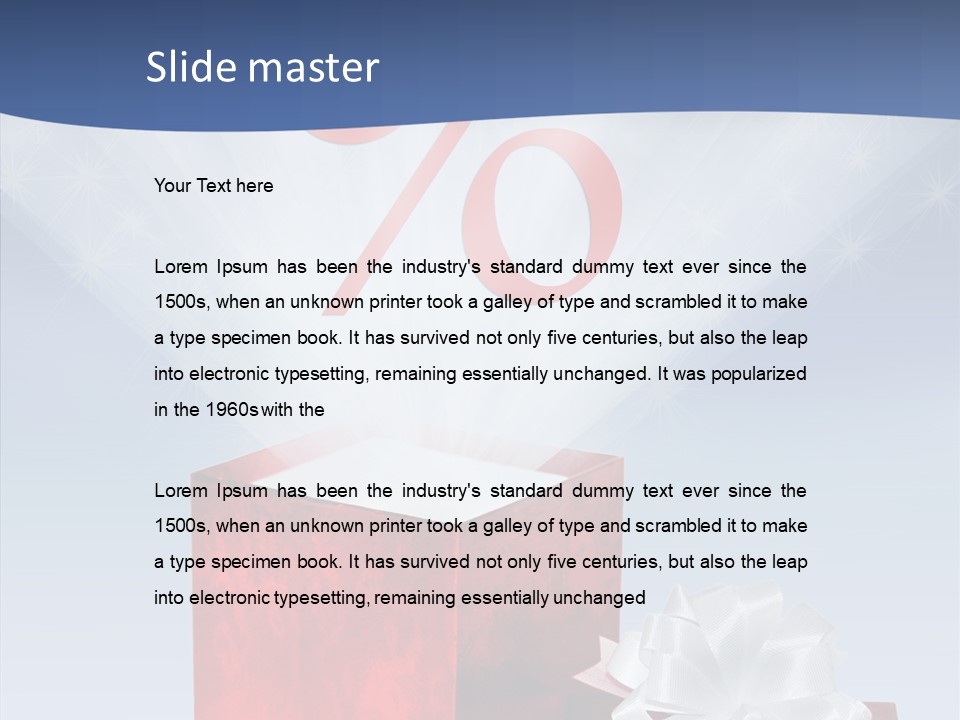 Sale Snap Financial PowerPoint Template