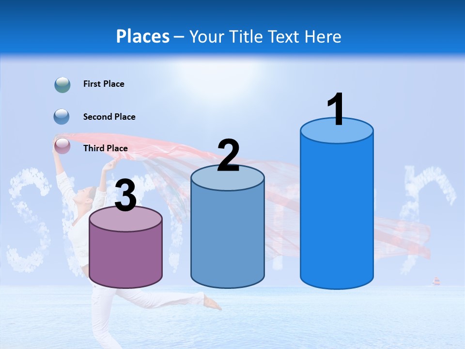 Lifestyle Speed Sky PowerPoint Template
