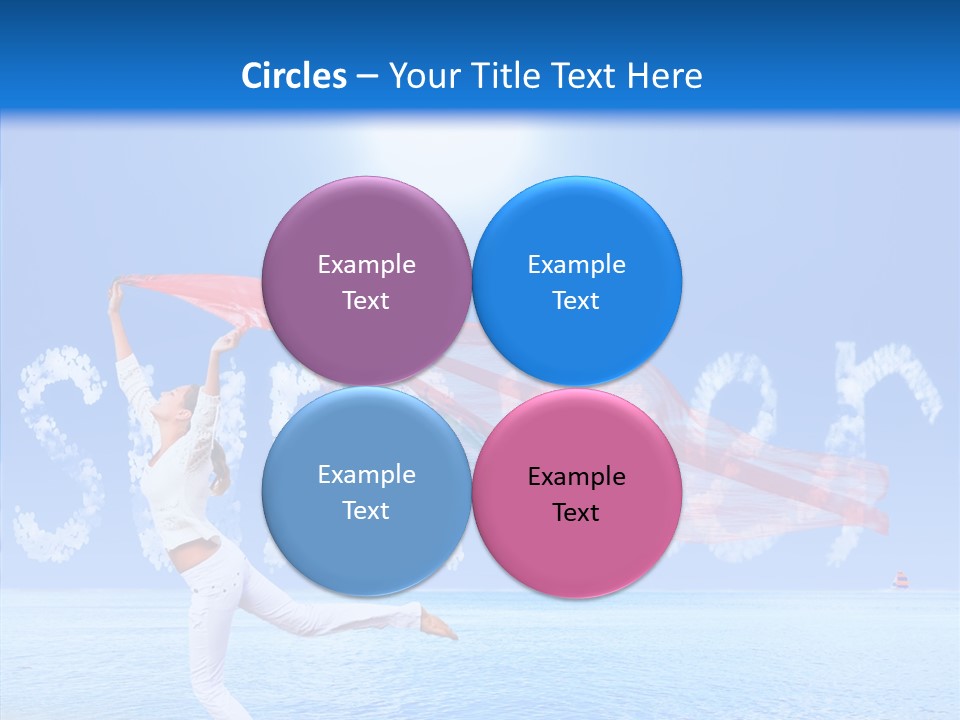 Lifestyle Speed Sky PowerPoint Template