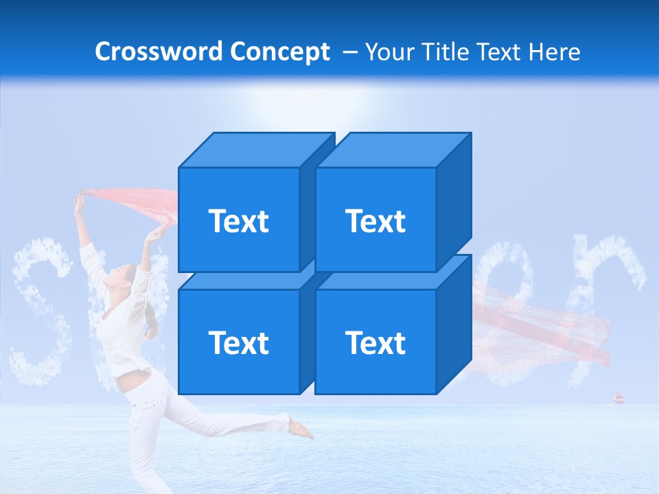Lifestyle Speed Sky PowerPoint Template