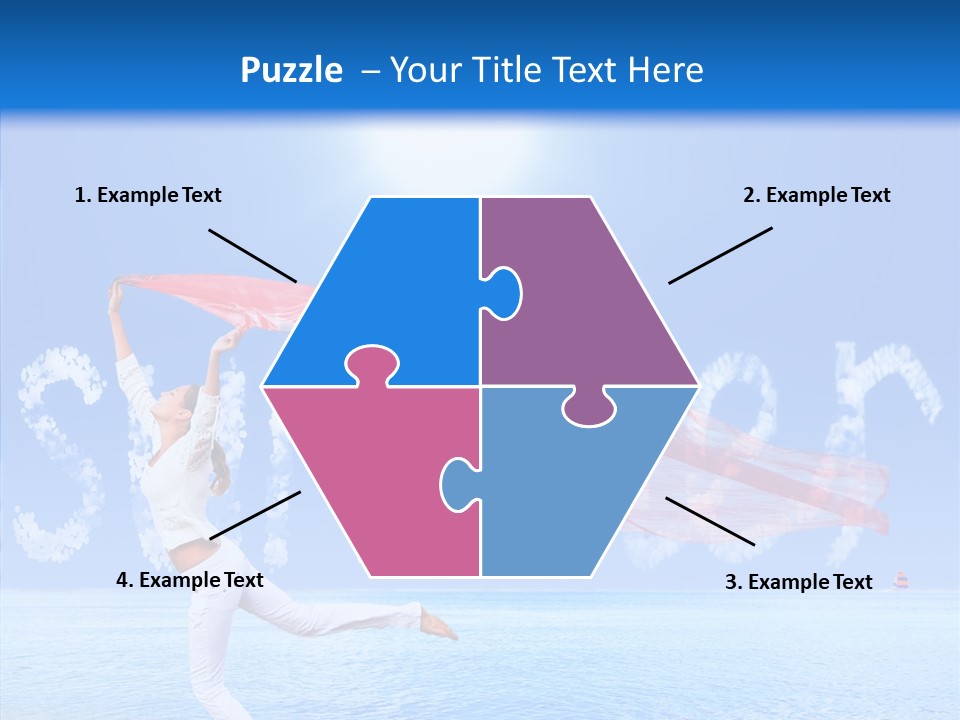 Lifestyle Speed Sky PowerPoint Template