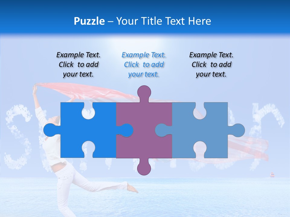 Lifestyle Speed Sky PowerPoint Template