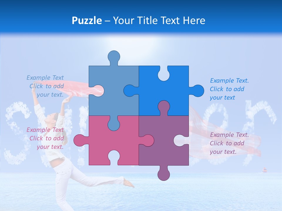 Lifestyle Speed Sky PowerPoint Template