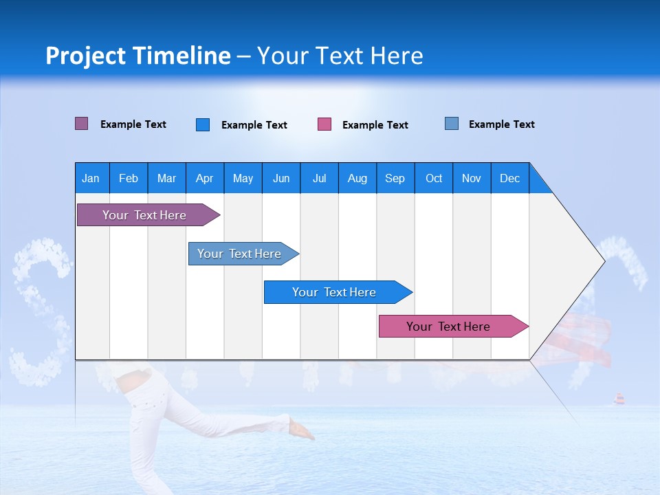 Lifestyle Speed Sky PowerPoint Template