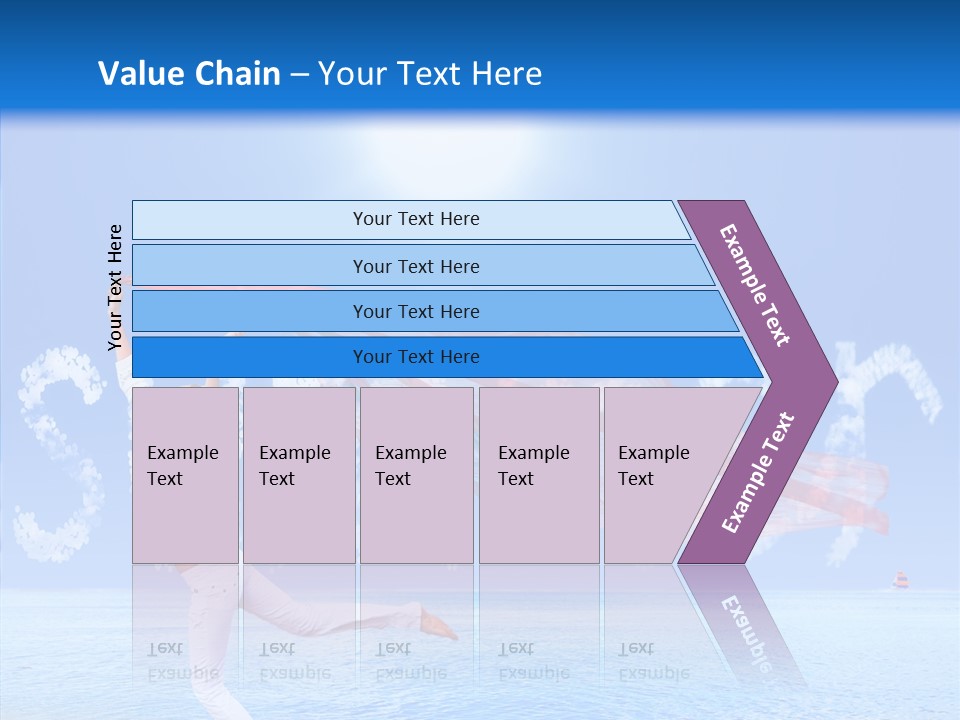 Lifestyle Speed Sky PowerPoint Template