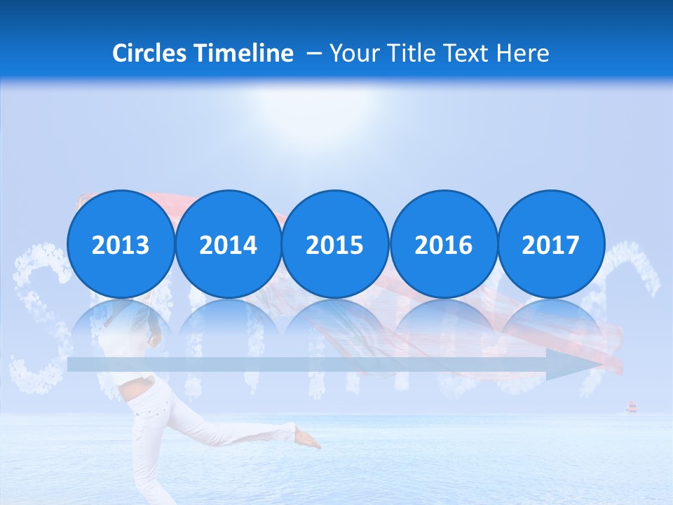 Lifestyle Speed Sky PowerPoint Template