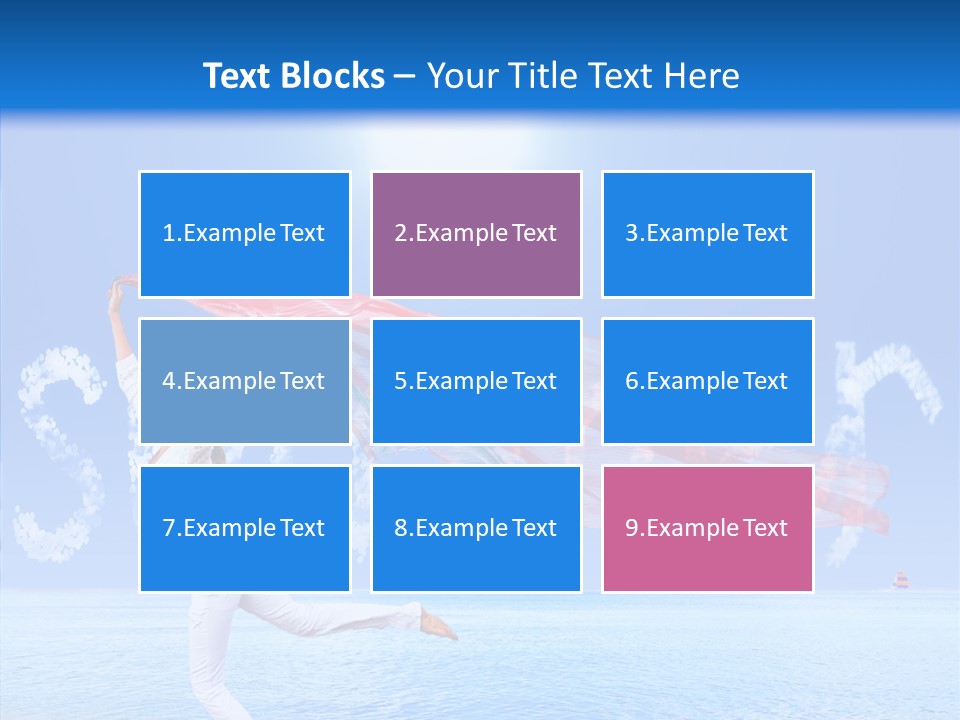 Lifestyle Speed Sky PowerPoint Template