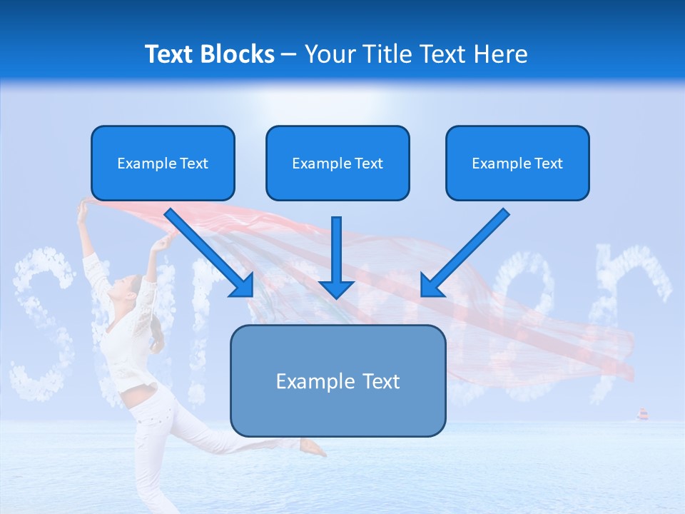 Lifestyle Speed Sky PowerPoint Template