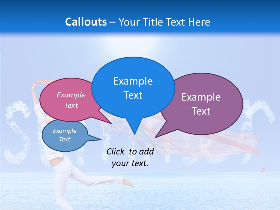 Lifestyle Speed Sky PowerPoint Template