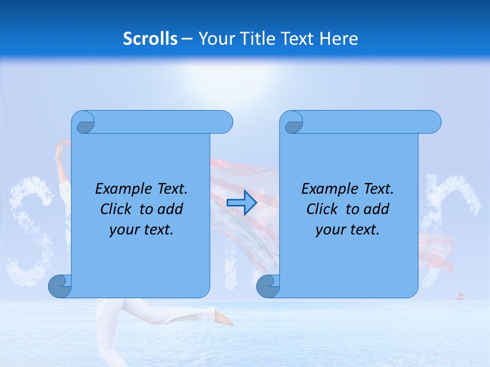 Lifestyle Speed Sky PowerPoint Template