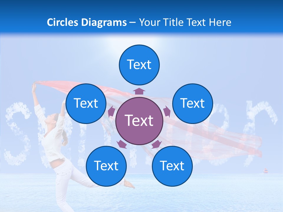 Lifestyle Speed Sky PowerPoint Template