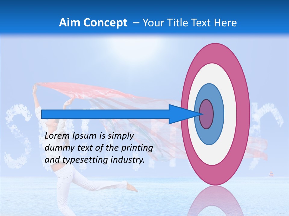 Lifestyle Speed Sky PowerPoint Template