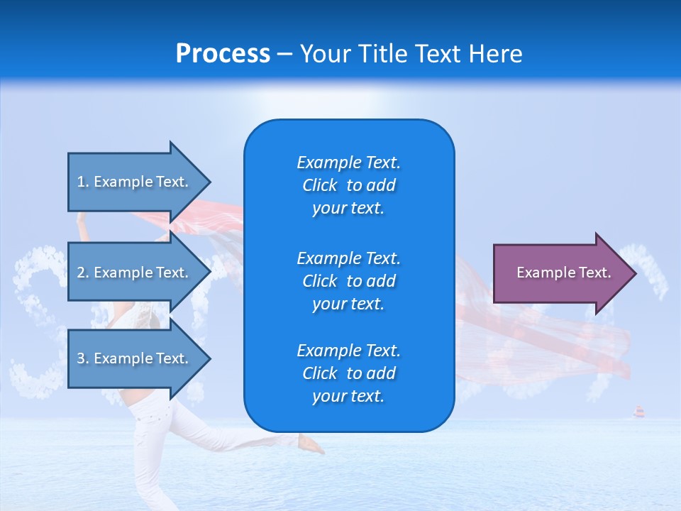 Lifestyle Speed Sky PowerPoint Template