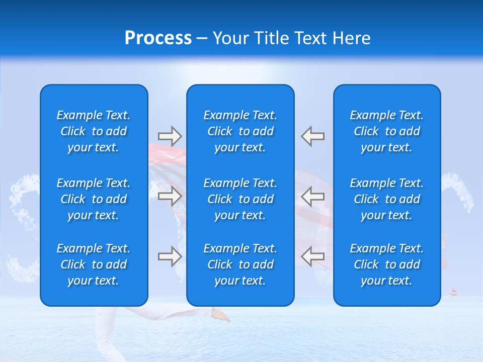 Lifestyle Speed Sky PowerPoint Template