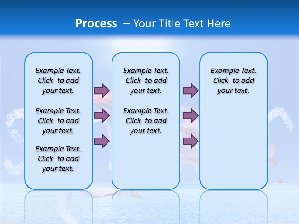 Lifestyle Speed Sky PowerPoint Template