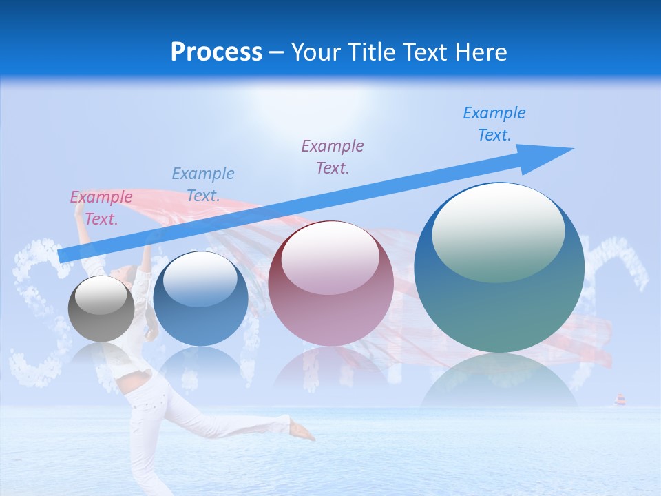Lifestyle Speed Sky PowerPoint Template