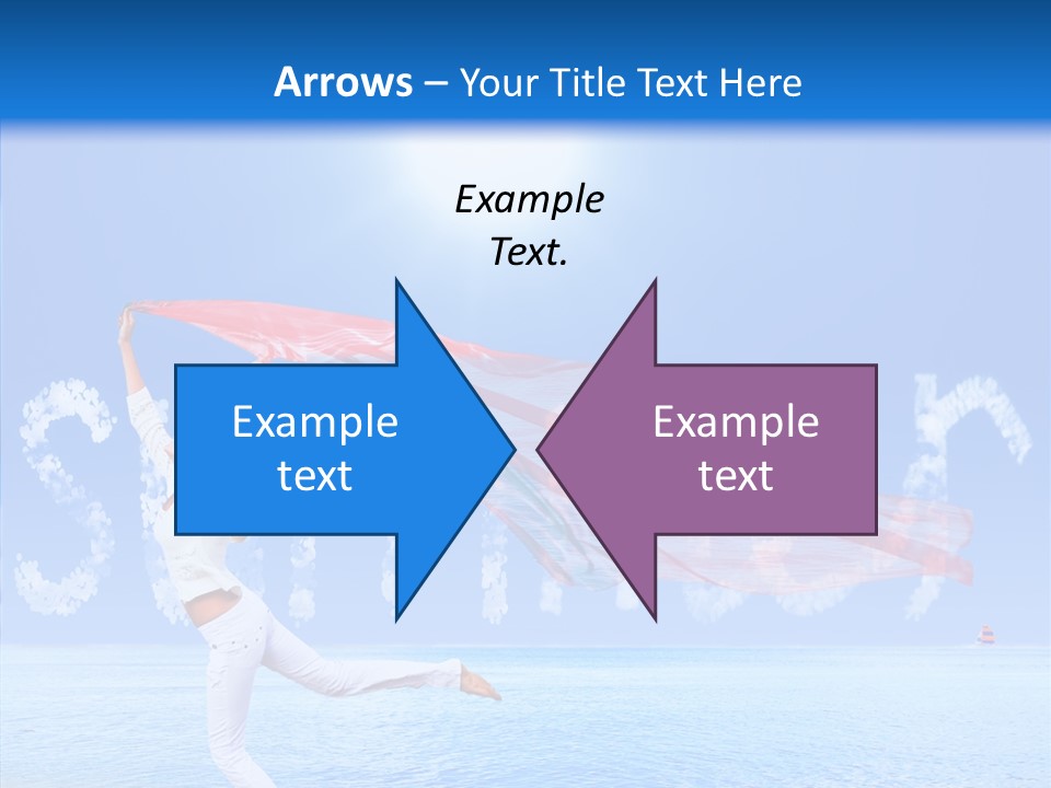 Lifestyle Speed Sky PowerPoint Template