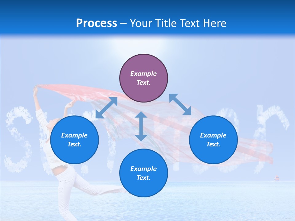 Lifestyle Speed Sky PowerPoint Template