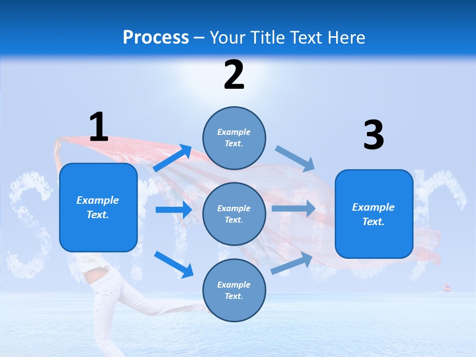 Lifestyle Speed Sky PowerPoint Template