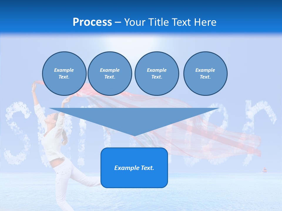 Lifestyle Speed Sky PowerPoint Template
