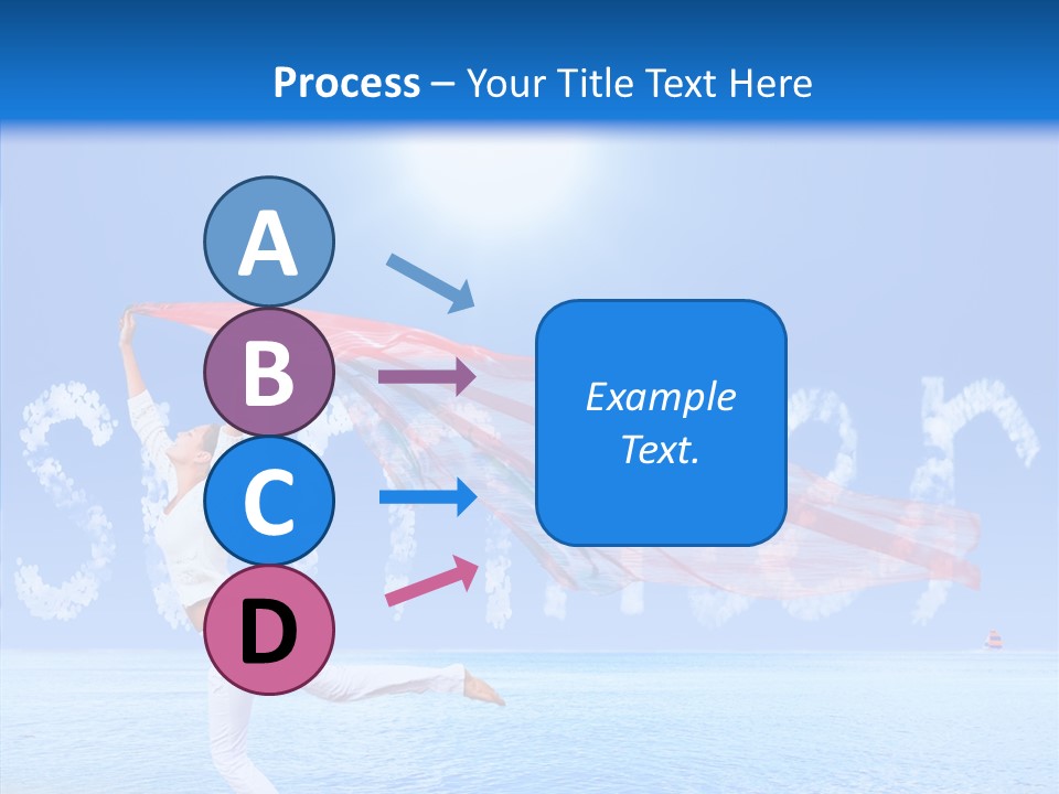 Lifestyle Speed Sky PowerPoint Template
