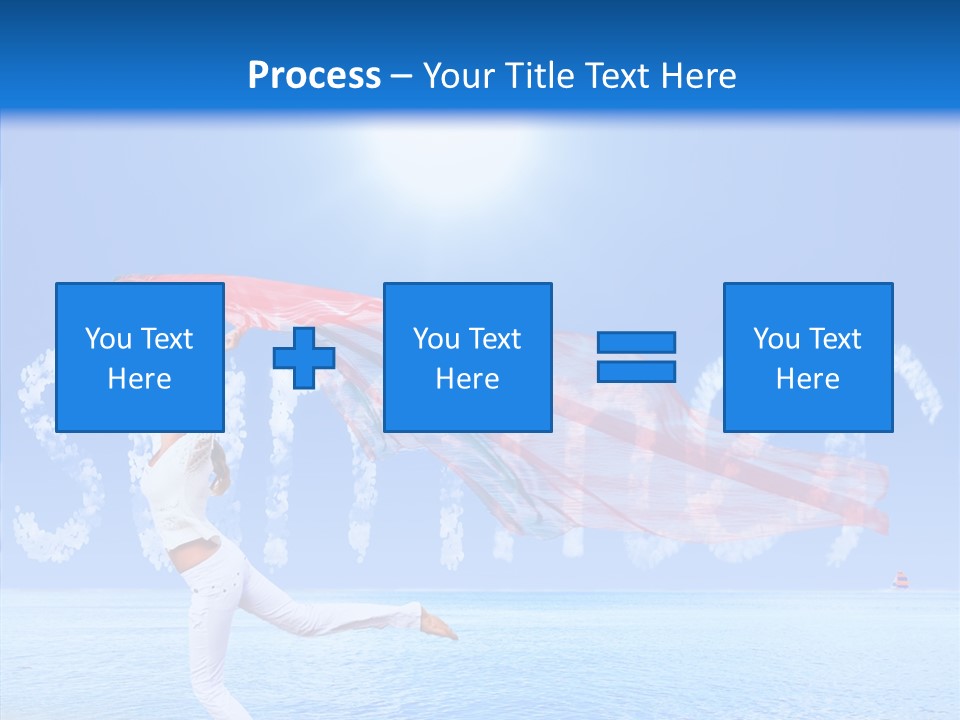 Lifestyle Speed Sky PowerPoint Template