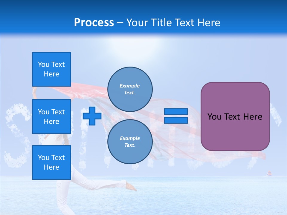 Lifestyle Speed Sky PowerPoint Template