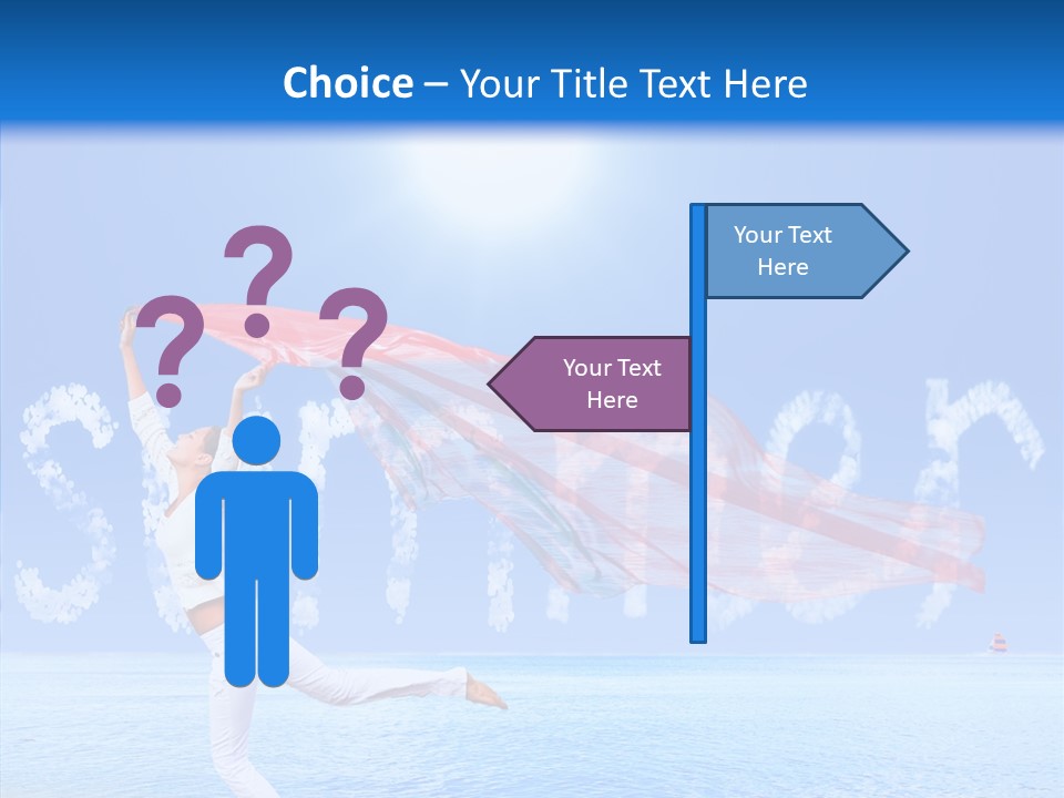 Lifestyle Speed Sky PowerPoint Template