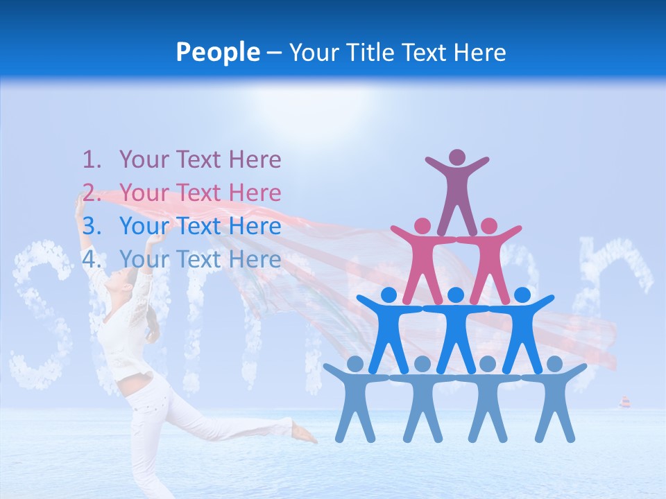 Lifestyle Speed Sky PowerPoint Template