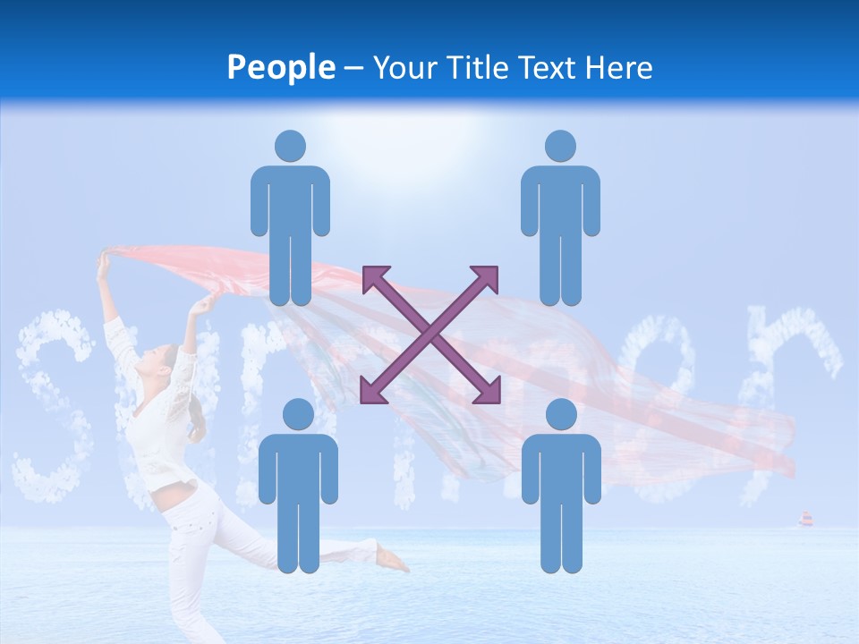 Lifestyle Speed Sky PowerPoint Template