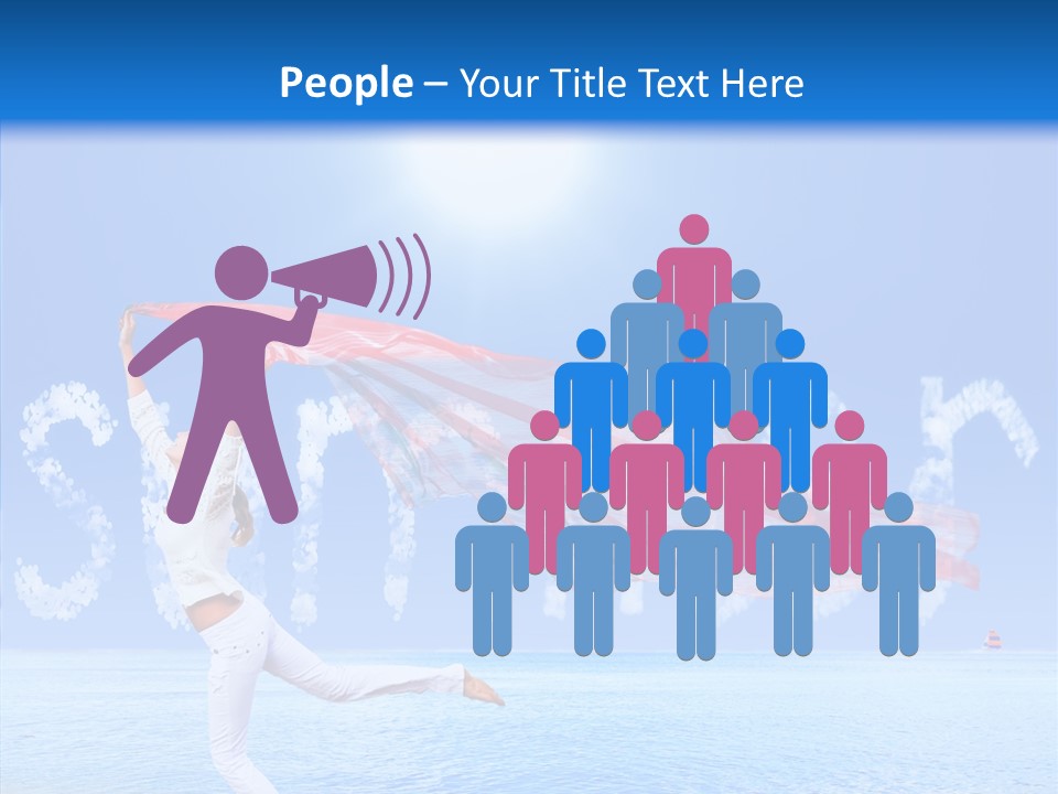 Lifestyle Speed Sky PowerPoint Template