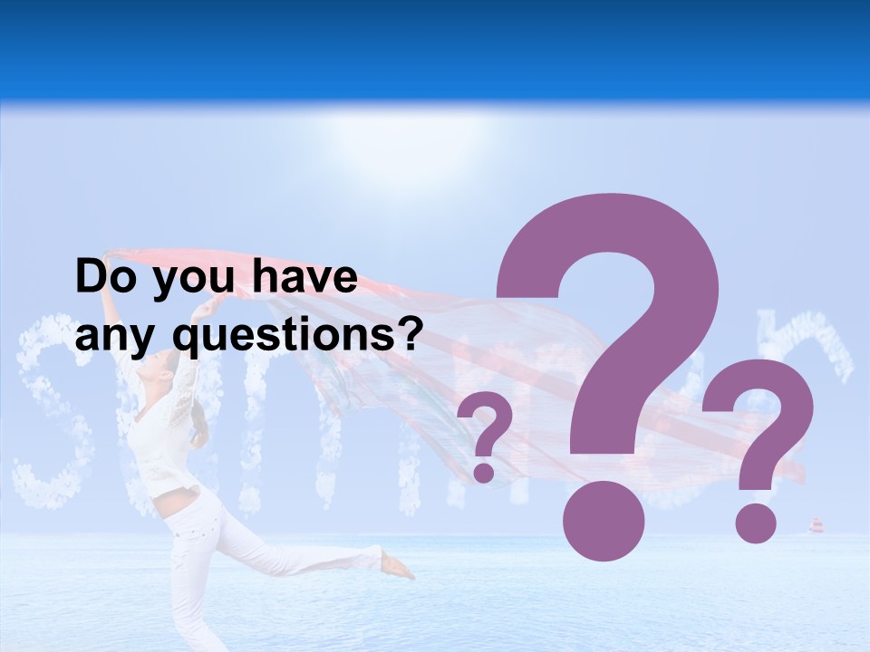 Lifestyle Speed Sky PowerPoint Template