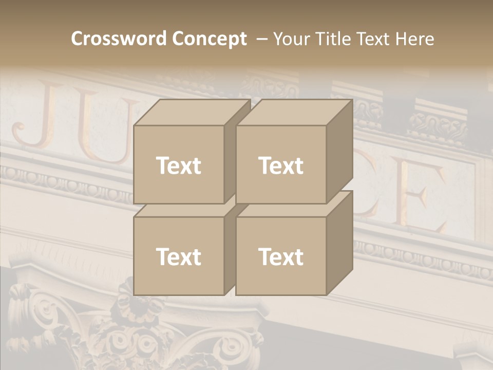 Edifice Column Proceeding PowerPoint Template