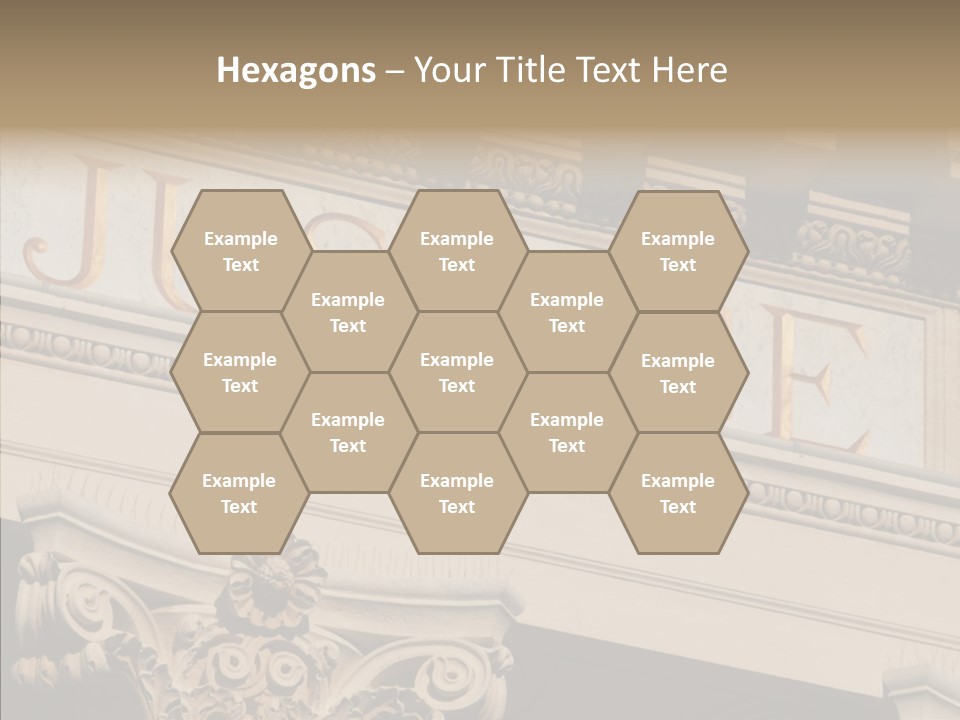 Edifice Column Proceeding PowerPoint Template