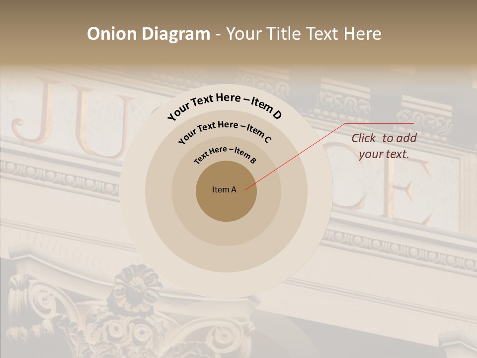 Edifice Column Proceeding PowerPoint Template