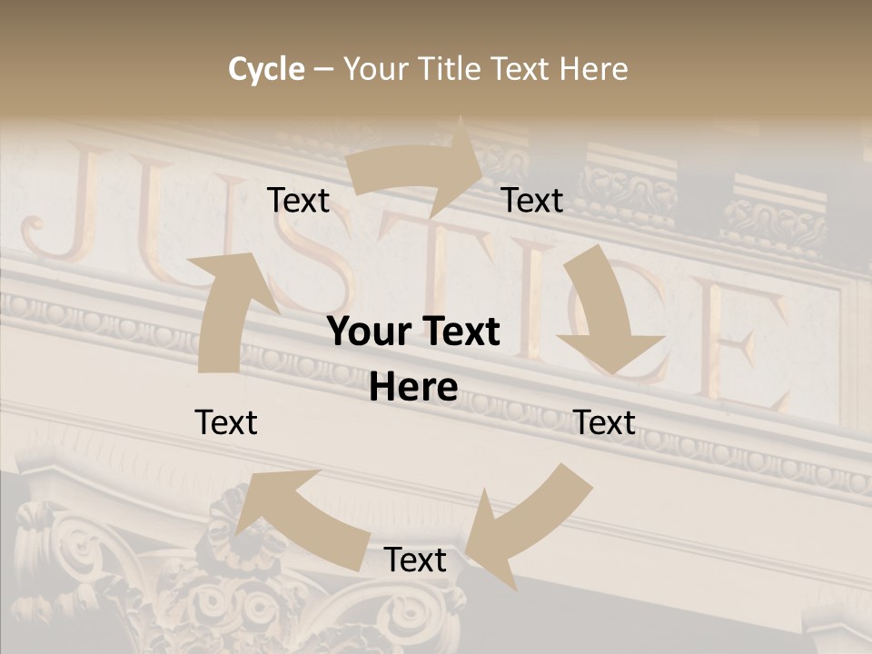 Edifice Column Proceeding PowerPoint Template