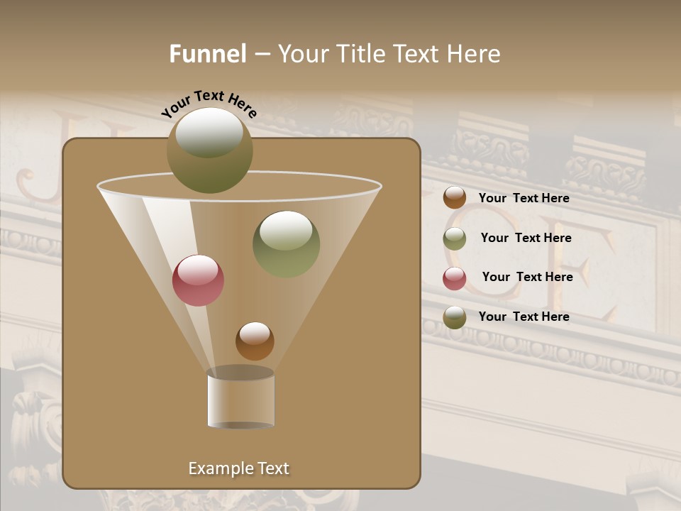 Edifice Column Proceeding PowerPoint Template