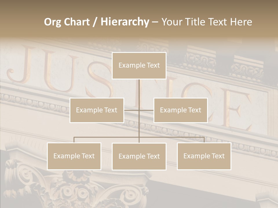 Edifice Column Proceeding PowerPoint Template