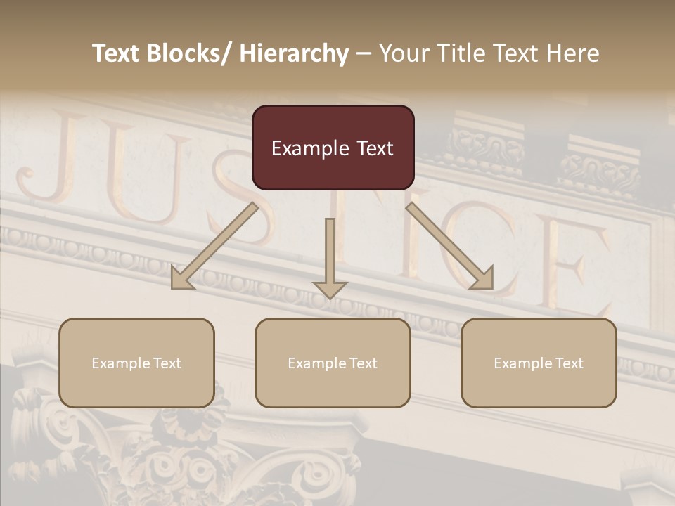 Edifice Column Proceeding PowerPoint Template